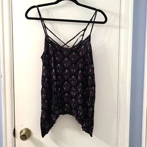 Massimo black tank top